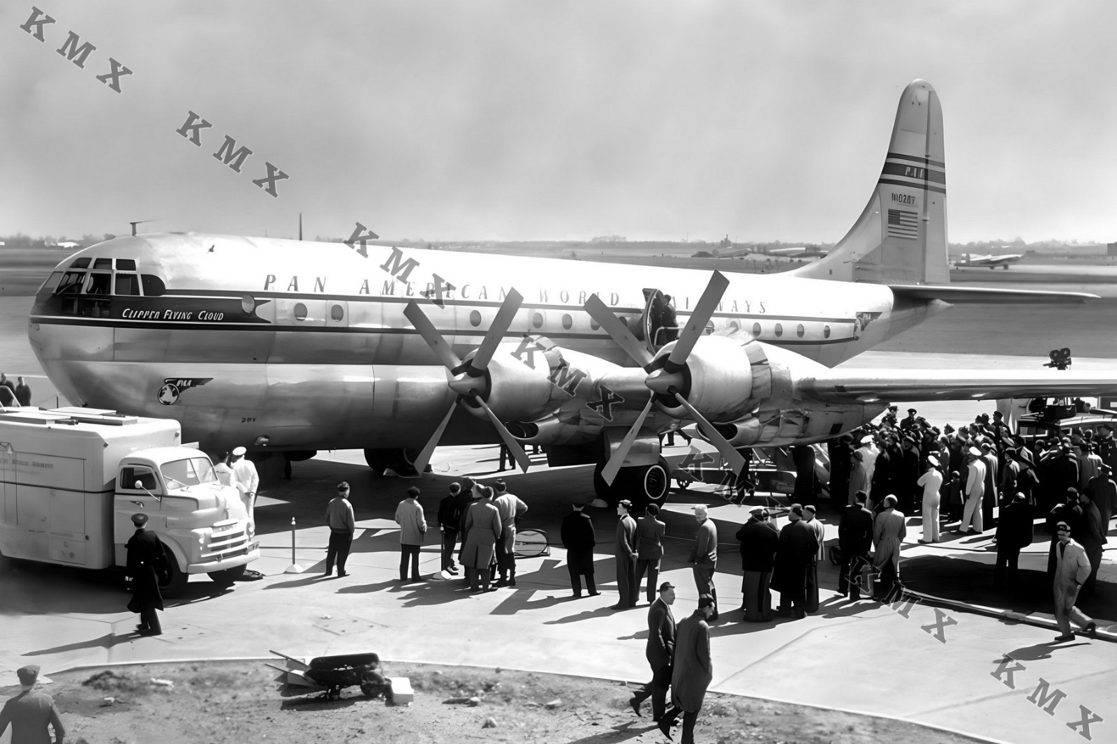 1940's Pan American World Airways 4x6 photo