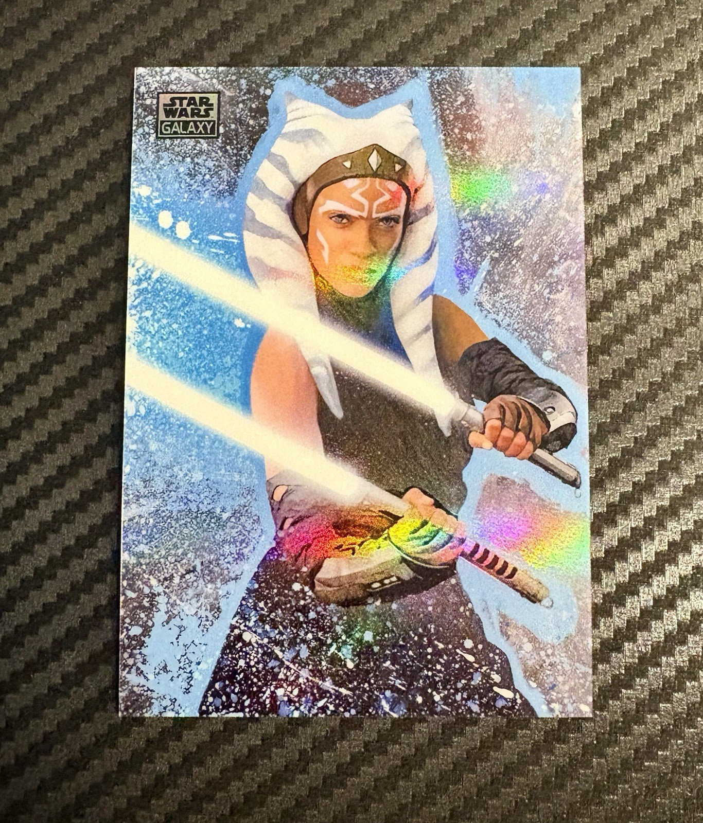 2026 Topps Chrome Star Wars Galaxy AHSOKA TANO Force Energy SSP #FE-10