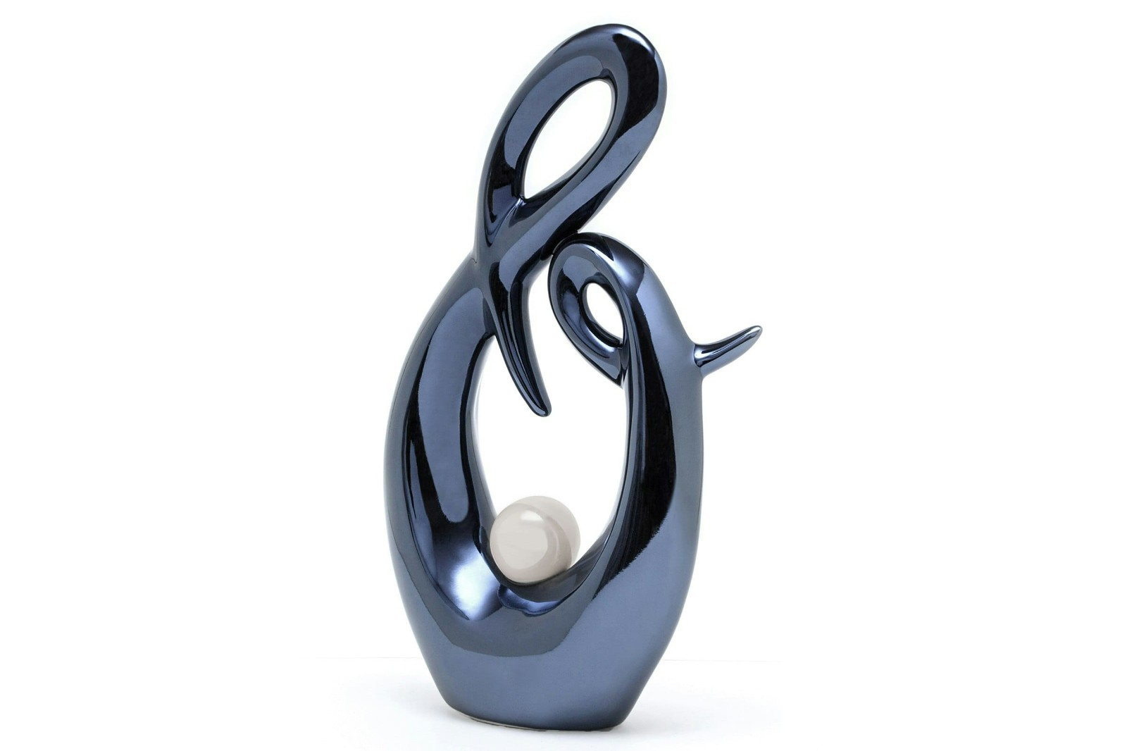 Palmero Infinity and Beyond Ceramic Centerpeice 12” Tall x 6.5” Wide x 2.5” Deep