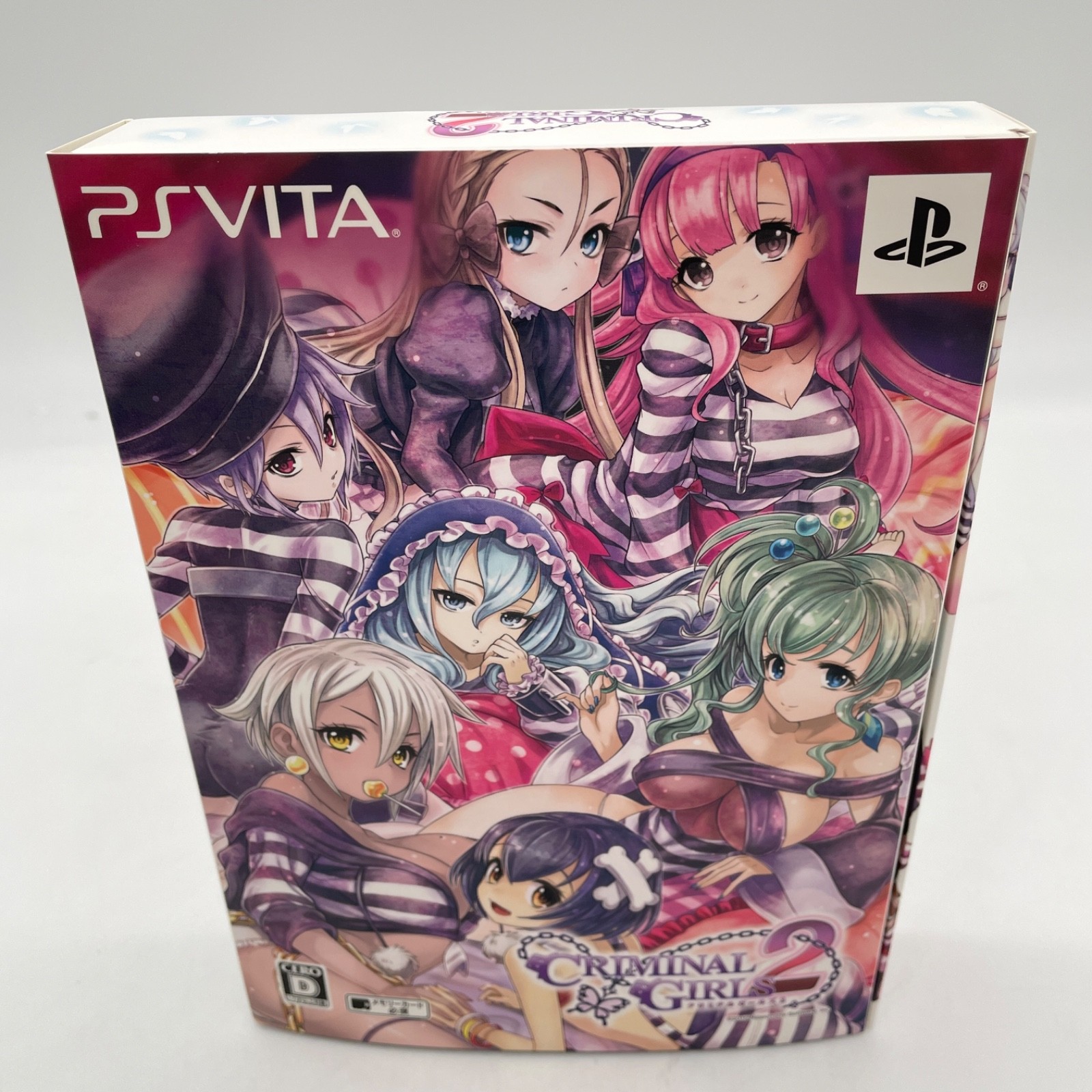 PS Vita Criminal Girls 2 Limited Edition w/SoundTrack Artbook Eyemask