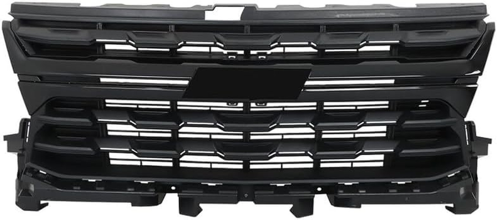 Front Bumper Grille Upper Grill Fit for Chevy Colorado 2021-2022 Gloss Black
