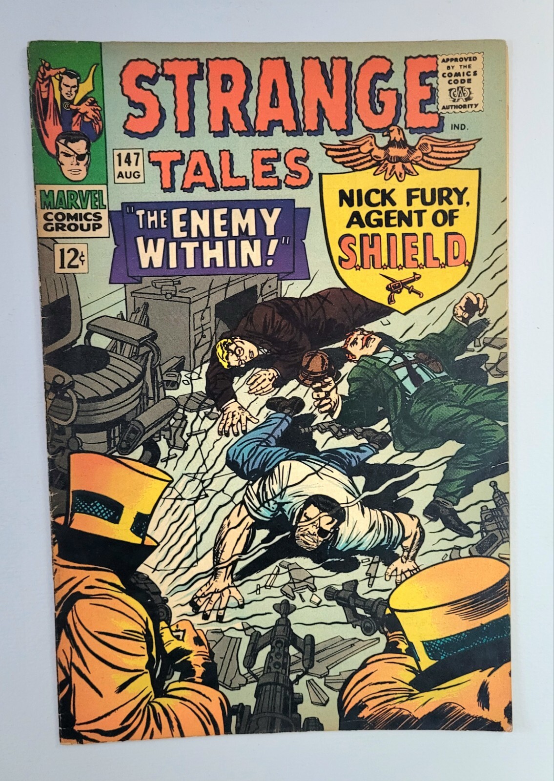 STRANGE TALES 147 KEY 1st Cameo of Kaluu 2nd Appearance of A.I.M.1966 Marvel MCU