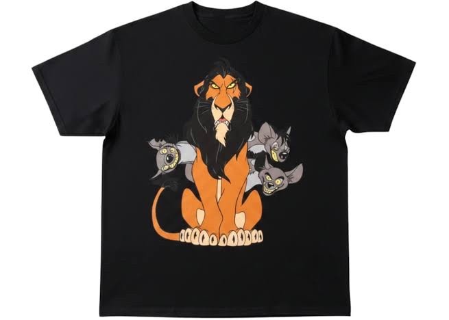 🐾 Disney Bobby Kim Scar NEW Lion King Black T-Shirt Large  SOLD OUT 🐾 IN HAND