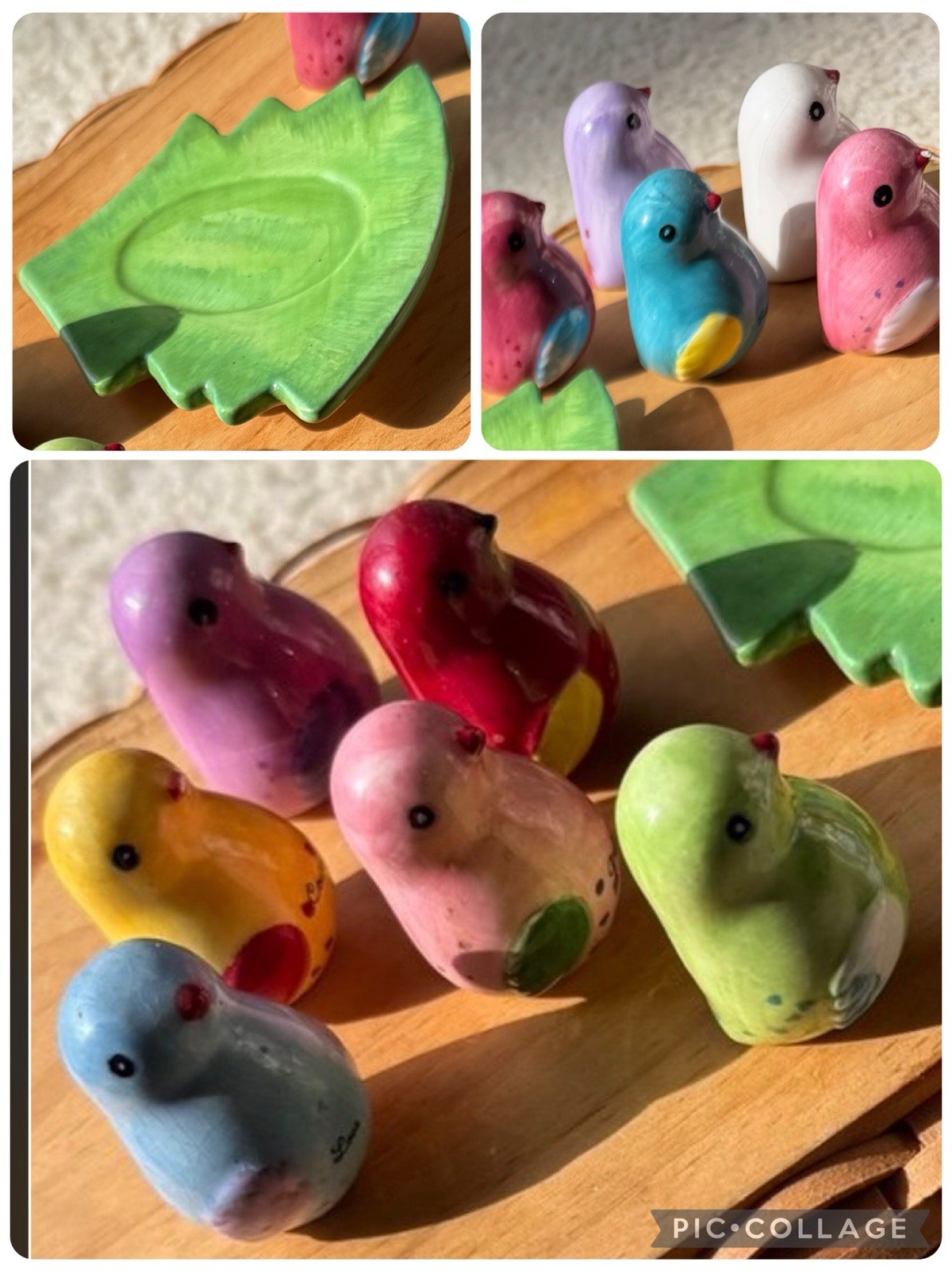 UCCELLINO\'S Guide Birds Quail Ceramic Meditation Birds Susan Levine 2002