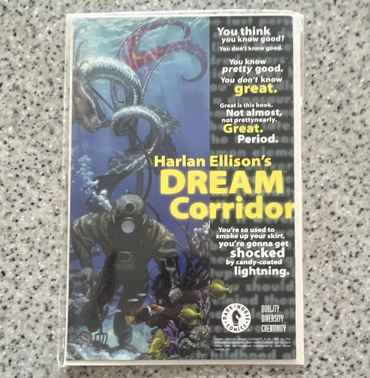 Dark Horse Comics Harlan Ellison's Dream Corridor Single Issue (1994) Boarded