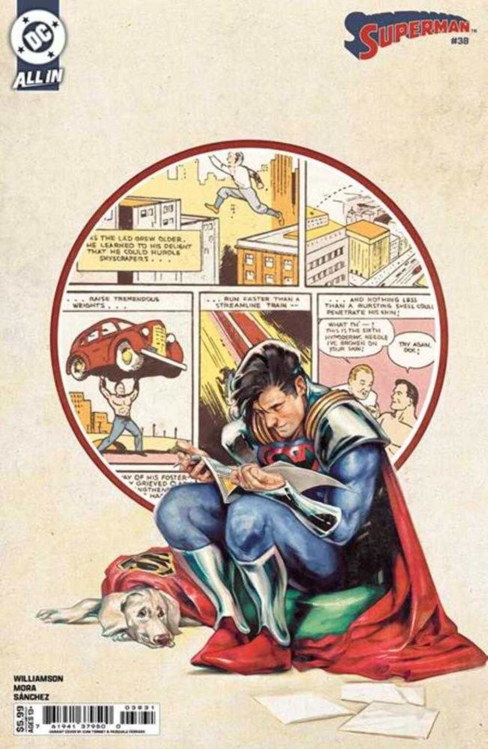 Superman #38 Cover C Cian Tormey Card Stock Variant (The Reign Of The Superboys)