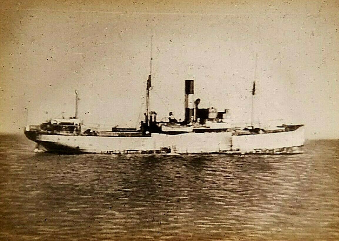 UR19 PHOTO SLIDE B/W NY US ARMY AIR FORCE SHIP MILITARY FRIGGA BR