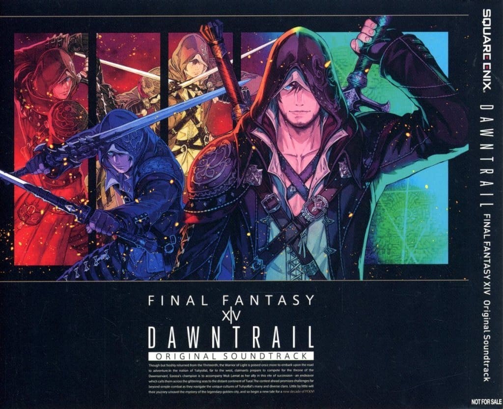 FFXIV Dawntrail Original Soundtrack Jacket Illustration Sleeve Case Japan Import