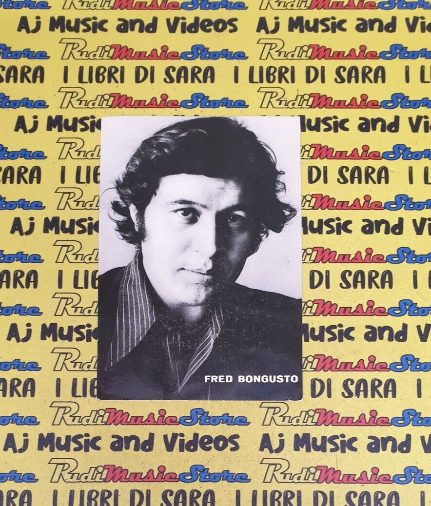 PROMOTIONAL POSTCARD POSTCARD FRED BONGUSTO Our Secret Love Blue 10x15cm