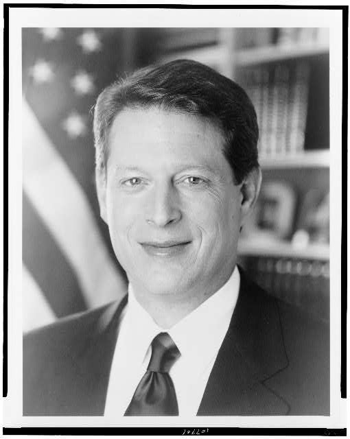 Photo:Al Gore 1992 Portrait Photograph Albert Arnold Gore Jr Politician