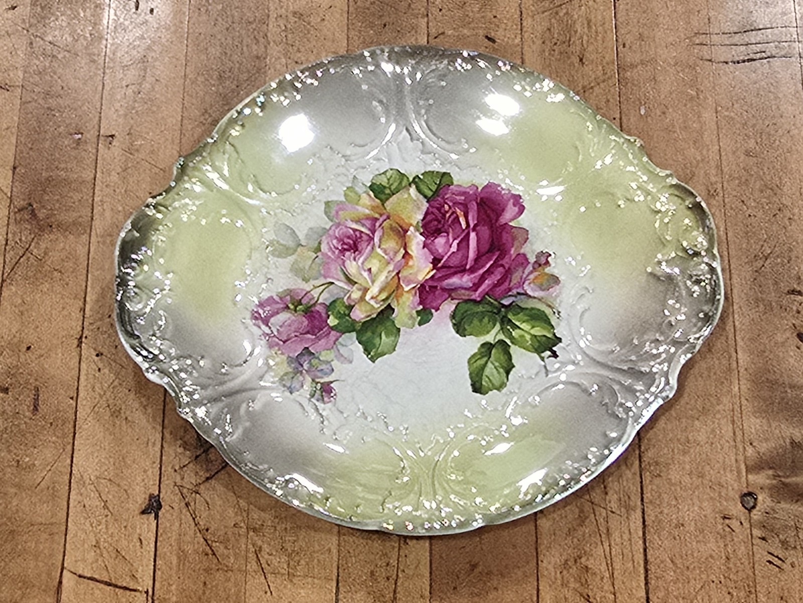 EXTREMELY RARE ANTIQUE FRANZ ANT MEHLEM PLATE