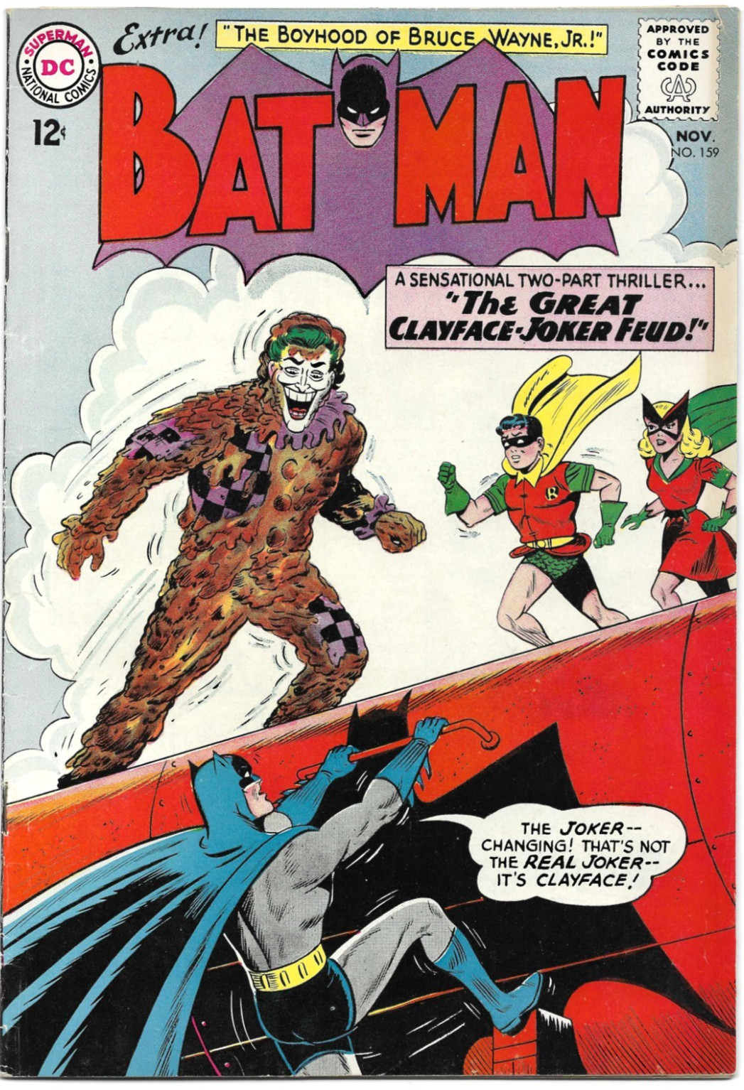 Batman #159 VG+ 4.5 DC Silver/Bronze Age **BARGAIN BIN SALE**