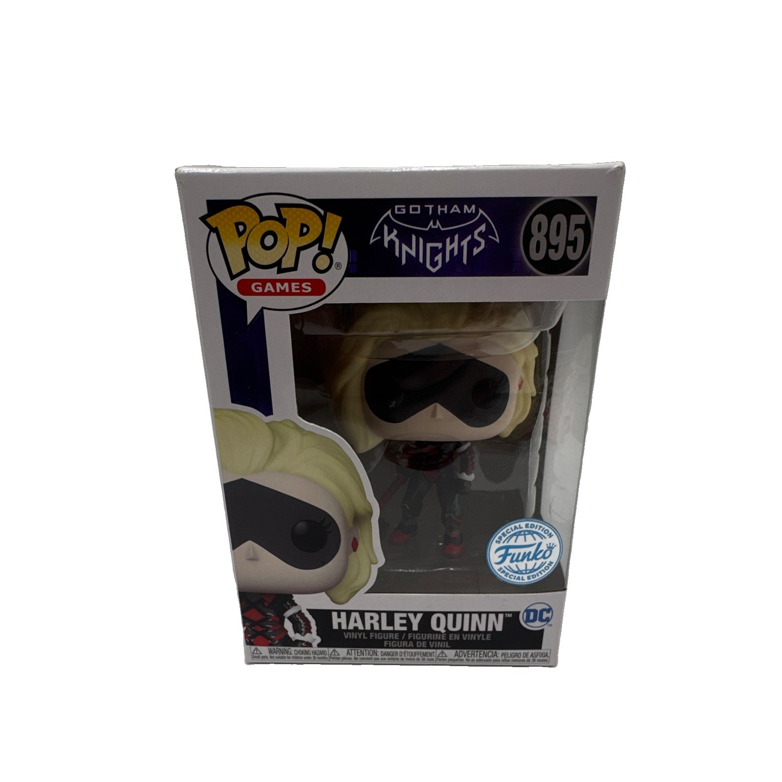 Funko Pop Games Gotham Knights Harley Quinn #895 Special Edition Vinyl Figure