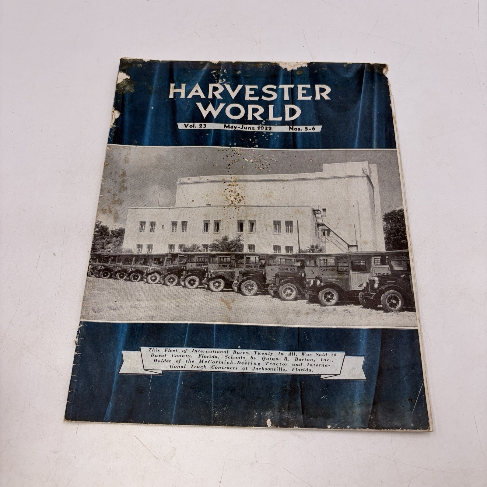 1932 International Harvester Harvester World Magazine McCormick Deering Farmall
