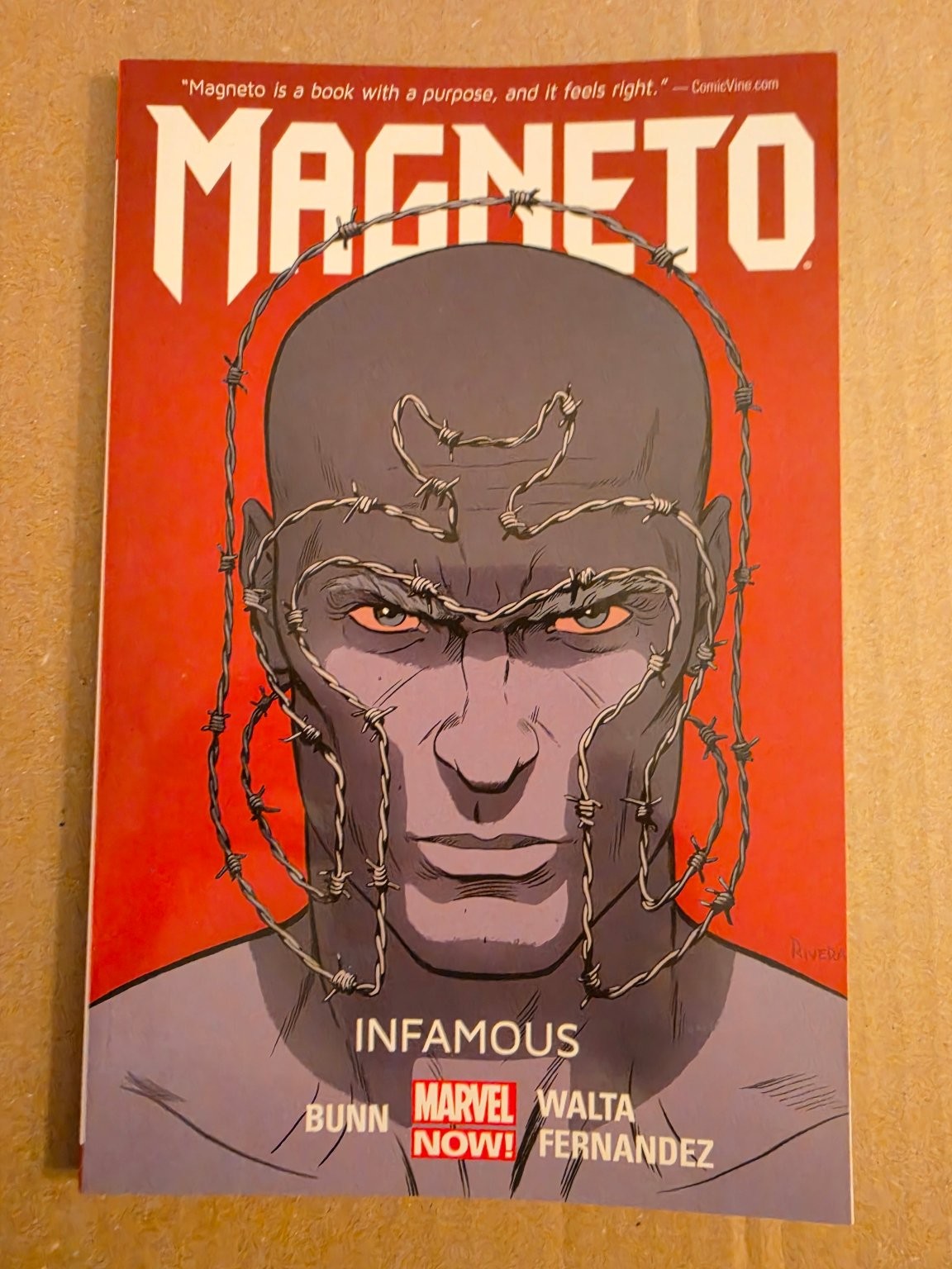 Magneto Infamous Trade Paperback Marvel Comics Cullen Bunn