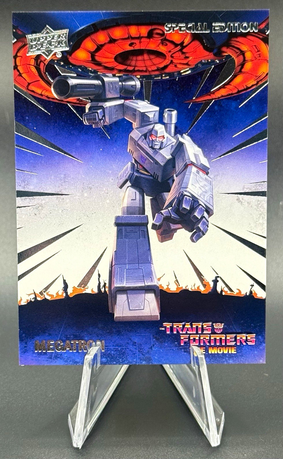 Upper Deck 2026 Transformers The Movie 40th Anniv Special Edition Megatron #8