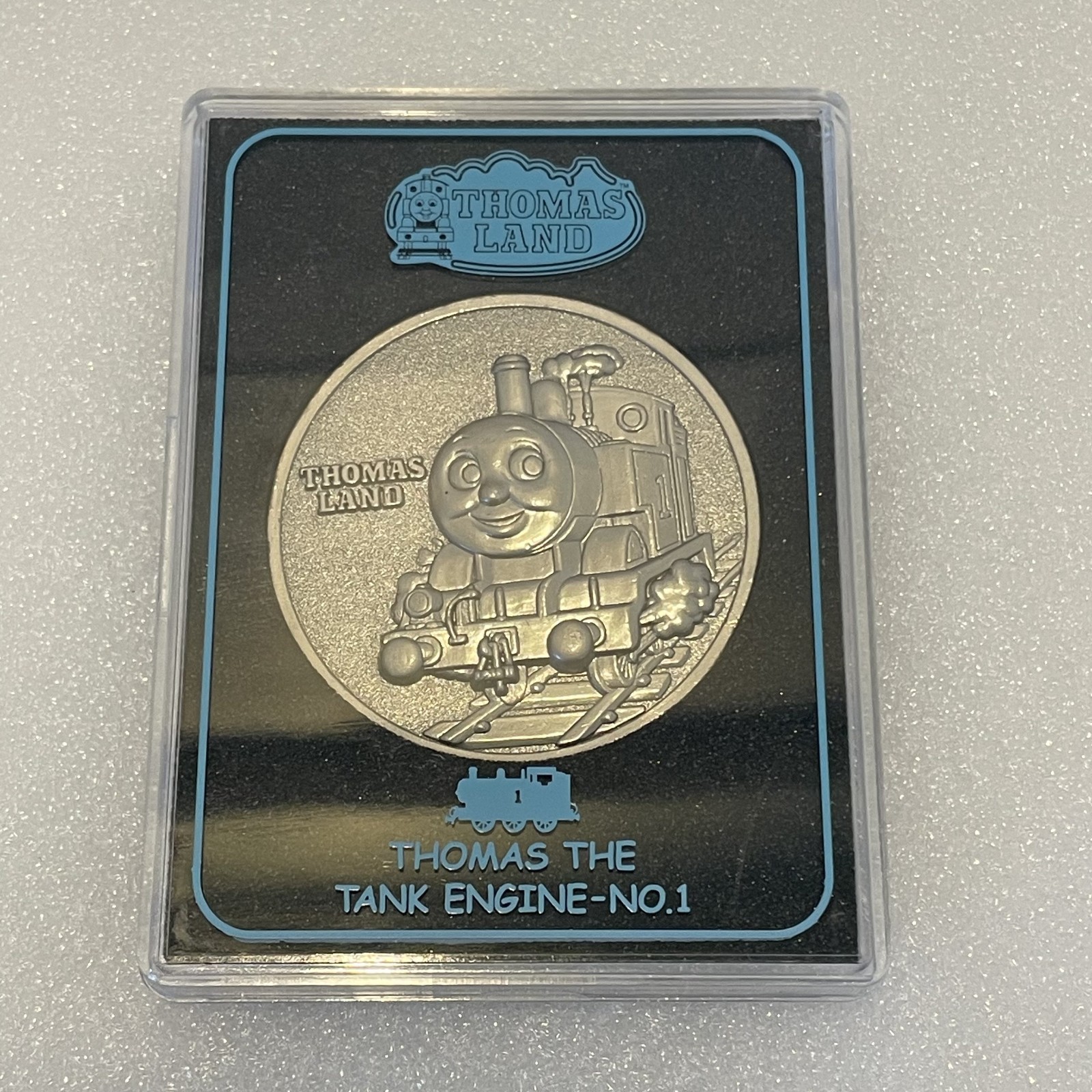 Thomas Land Japan Fuji-Q Highland Original Silver Medal Coin Thomas Tank Engine