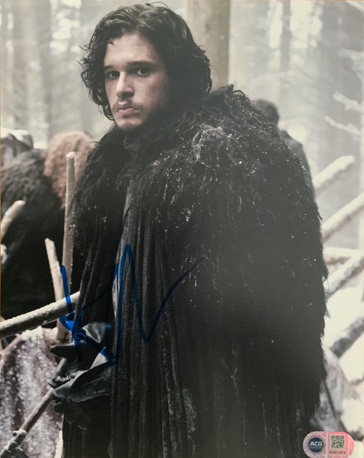Kit Harington HAND SIGNED 10x8 photo RACC Trusted Seller ACG Cert RARE COA
