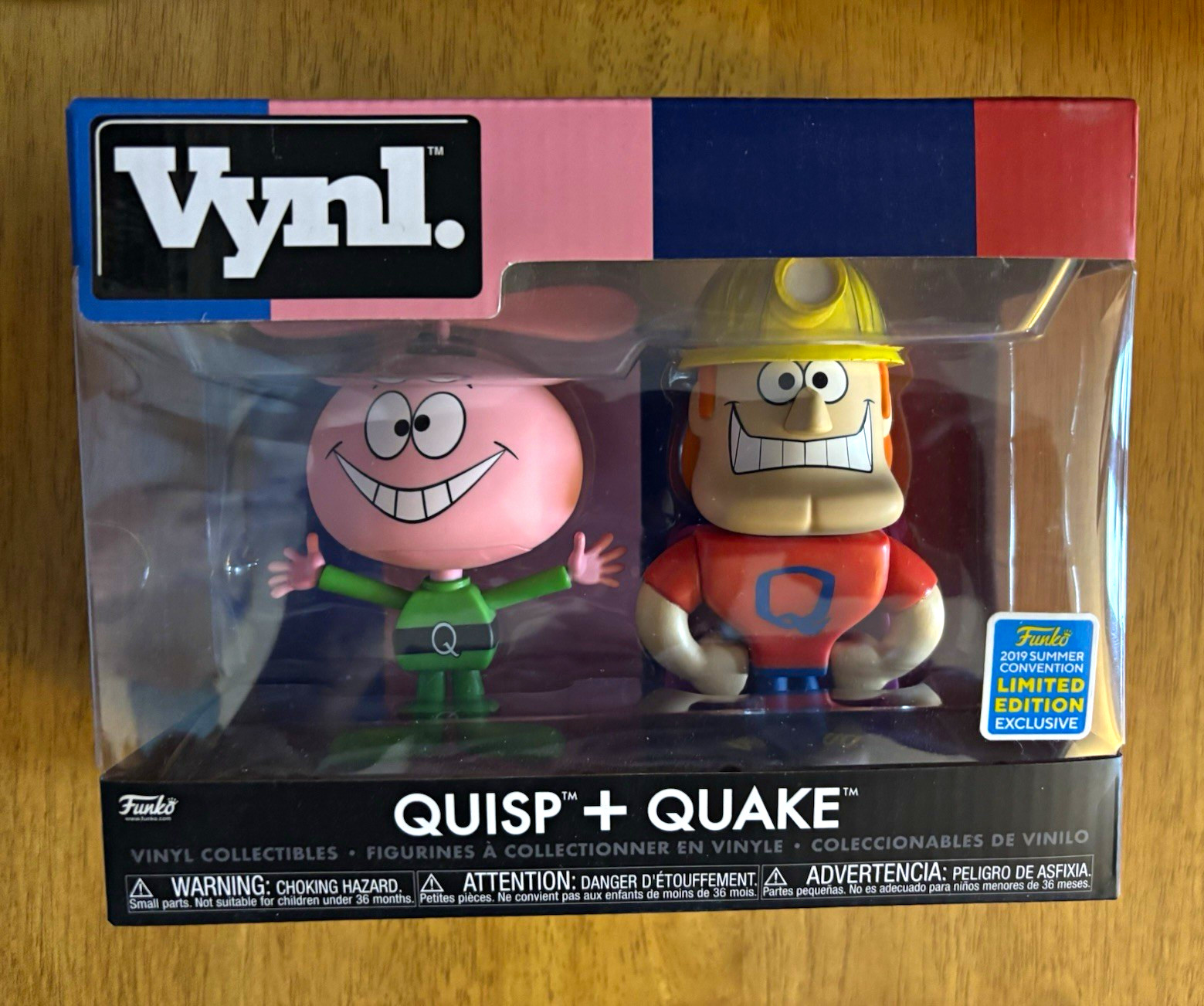 Funko VYNL. Quisp & Quake 2-Pack 2019 Summer Convention Exclusive LE