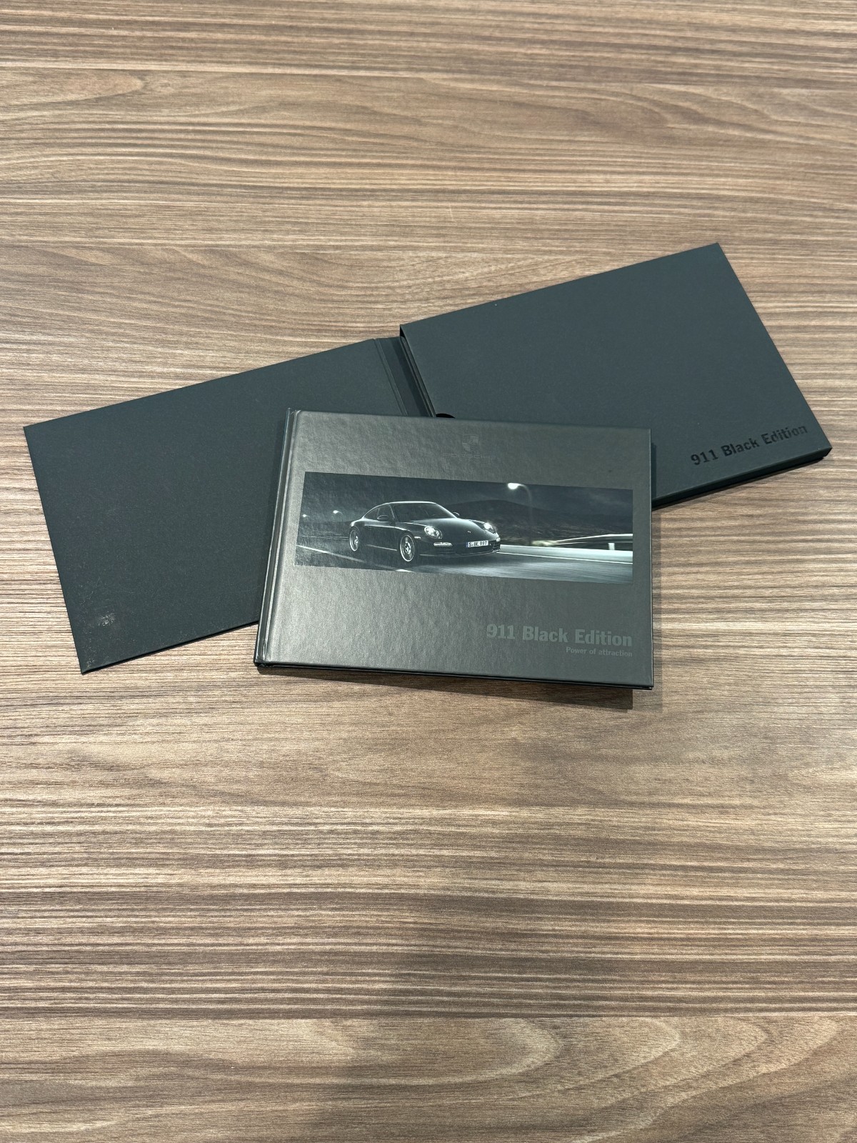 2012 Porsche 911 Black Edition 997 Hardcover Brochure Slipcase Box Rare
