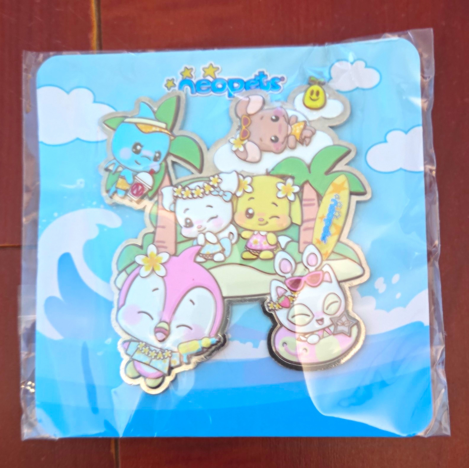 Neopets Event Exclusive Pin with Redemption Code SDCC 2026