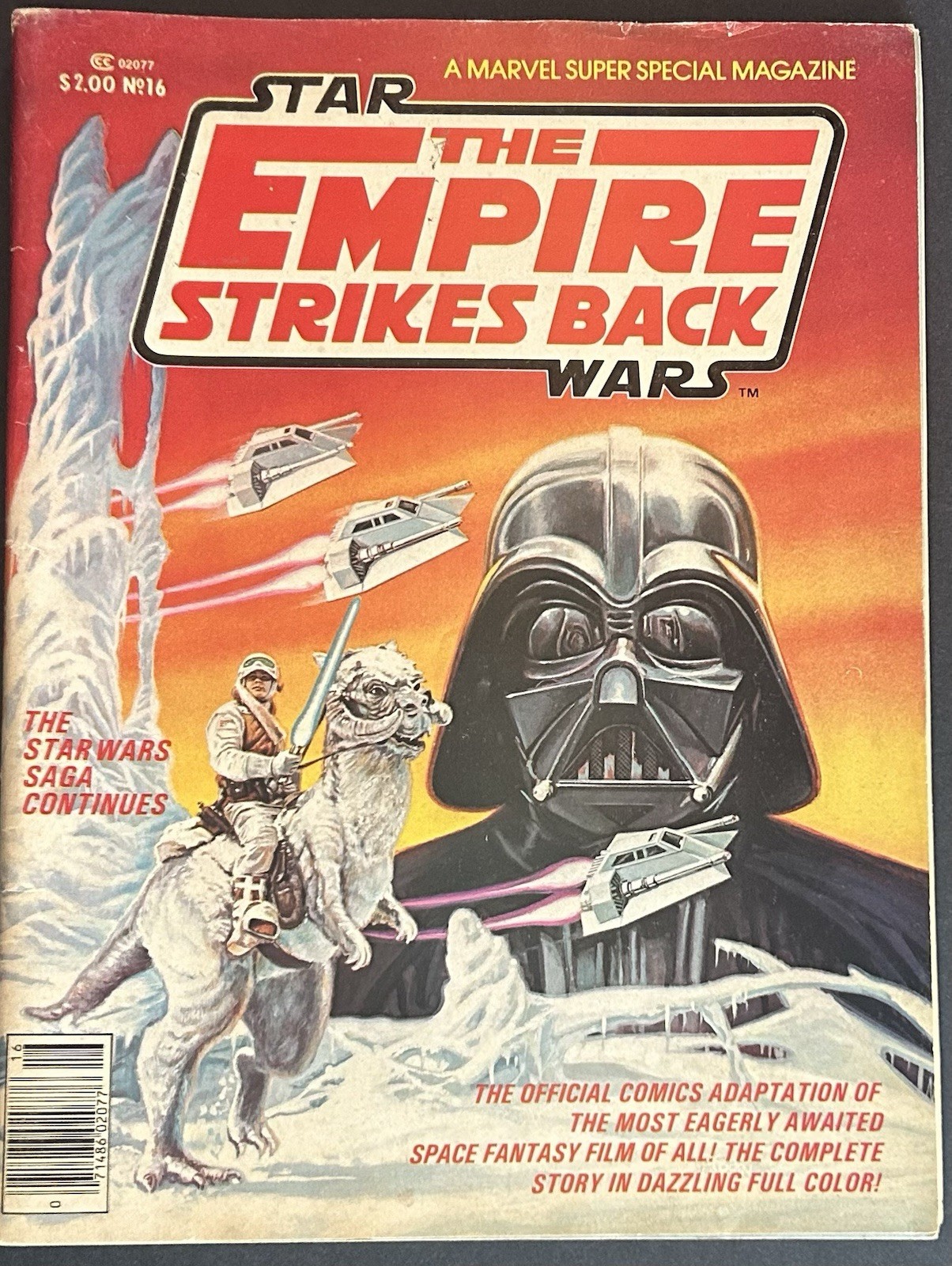 Marvel Super Special #16 Star Wars Empire Strikes Back 1980 Boba Fett Yoda