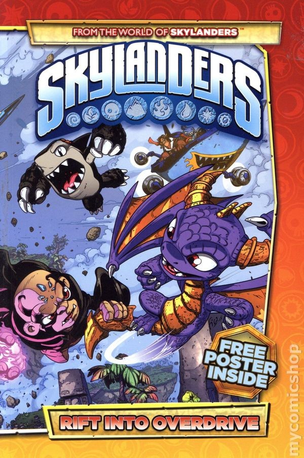 Skylanders Rift into Overdrive SC #0-1ST NM 2015 Stock Image