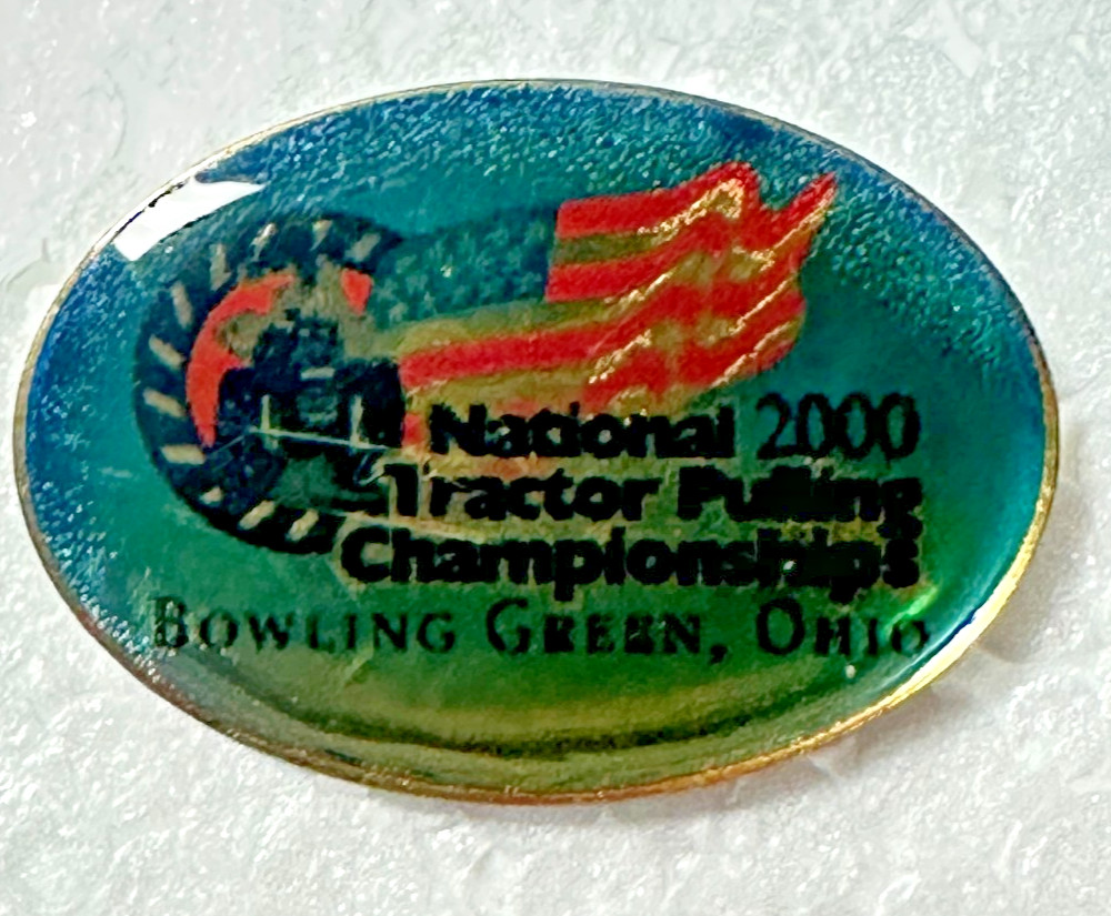 National Tractor Pulling Championship Bowling Green Ohio 2000 Lapel Pin