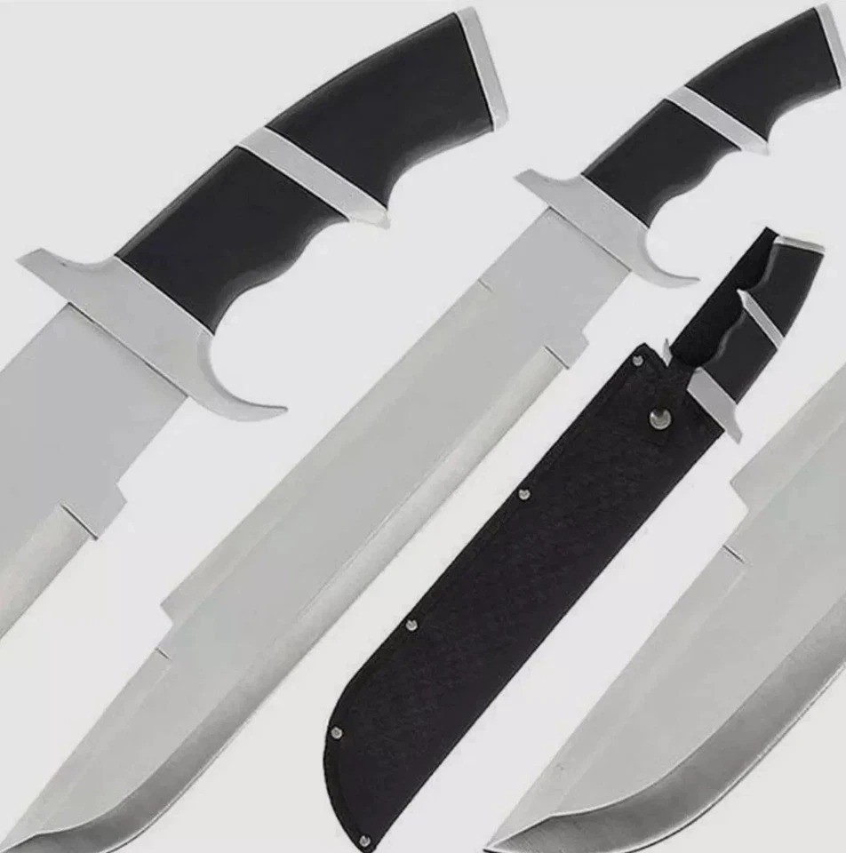 Predator Movie Knife Replica Handmade Fixed Blade Hunting Tactical Steel Knife