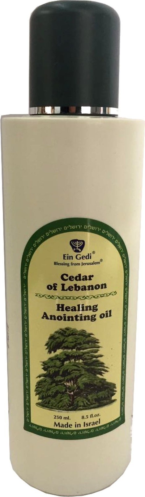 Cedar of Lebanon anointing Oil from Ein Gedi large size - Anointing oil - 250 ml