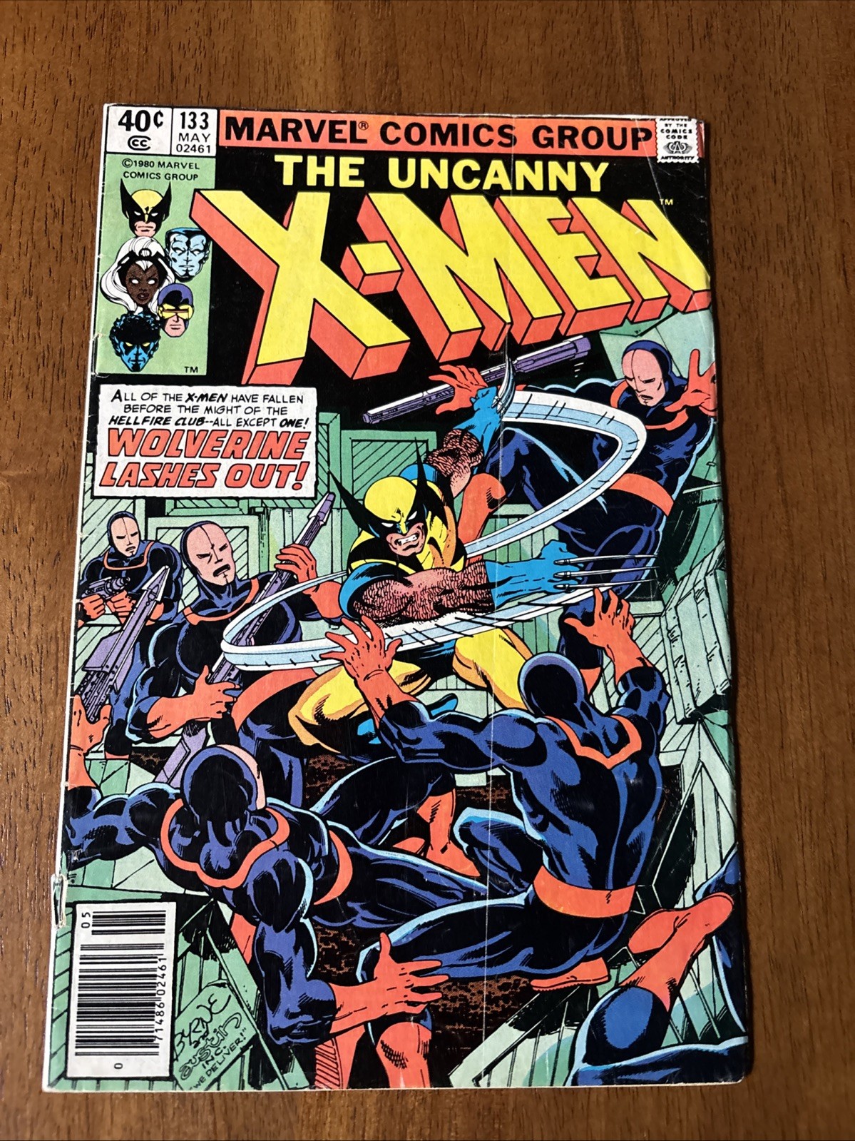 Uncanny X-Men #133 1980 Marvel 1st Solo Wolverine John Byrne Hellfire Club