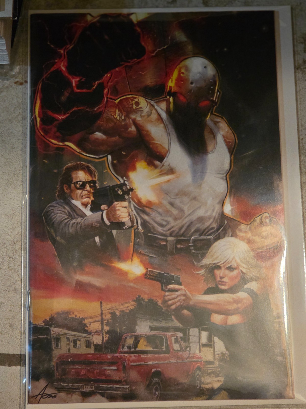 Hammerfist #1 | Rudy Ao Exclusive Virgin Variant LeapLair Exclusive Limit 500