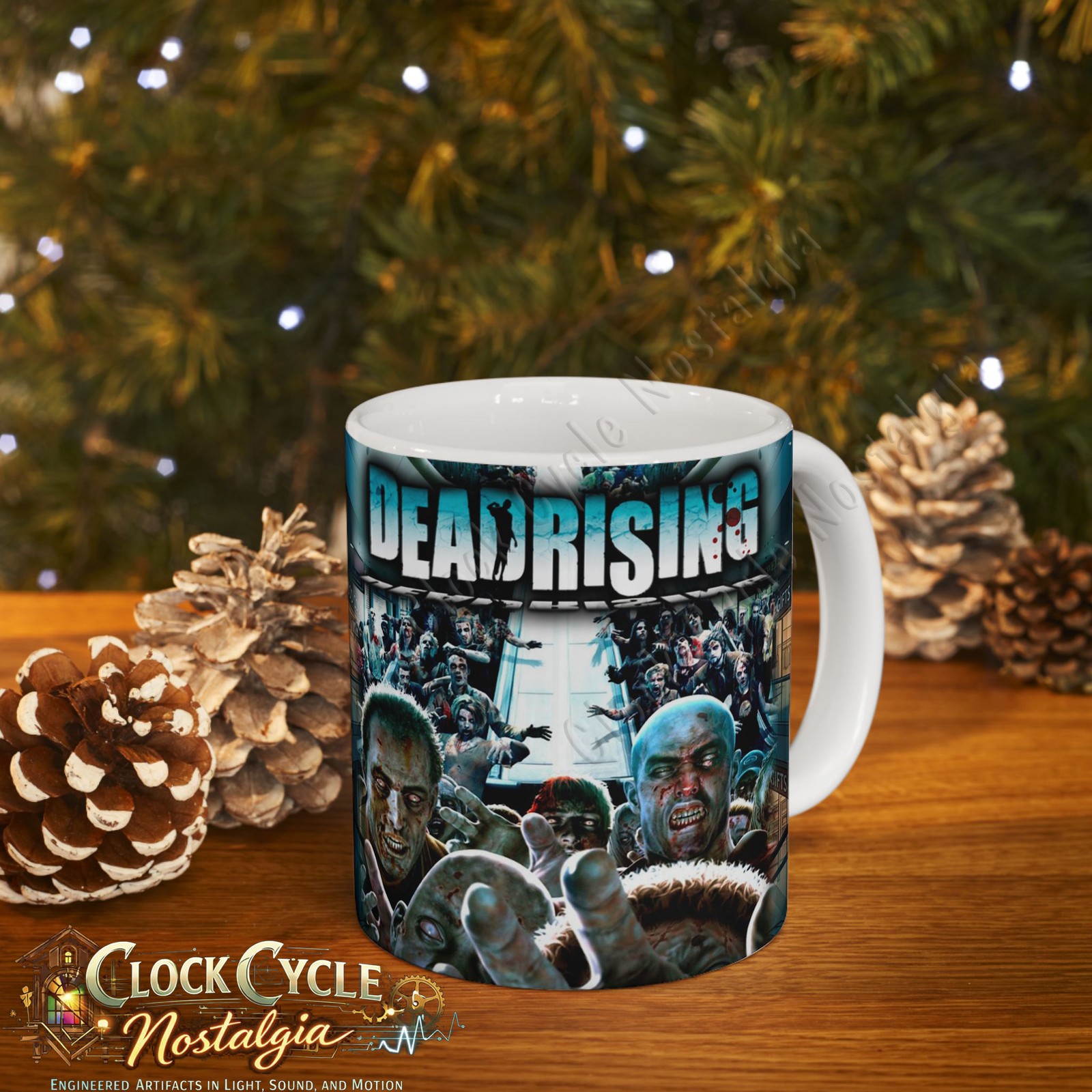 Dead Rising Xbox 360 Willamette Mall Retro Gaming Coffee Mug -2 Sizes 11 & 15 oz