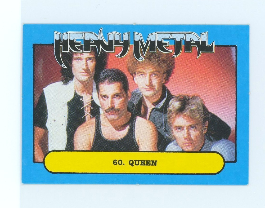 MEGA RARE 1988 Monty Gum Heavy Metal Queen #2