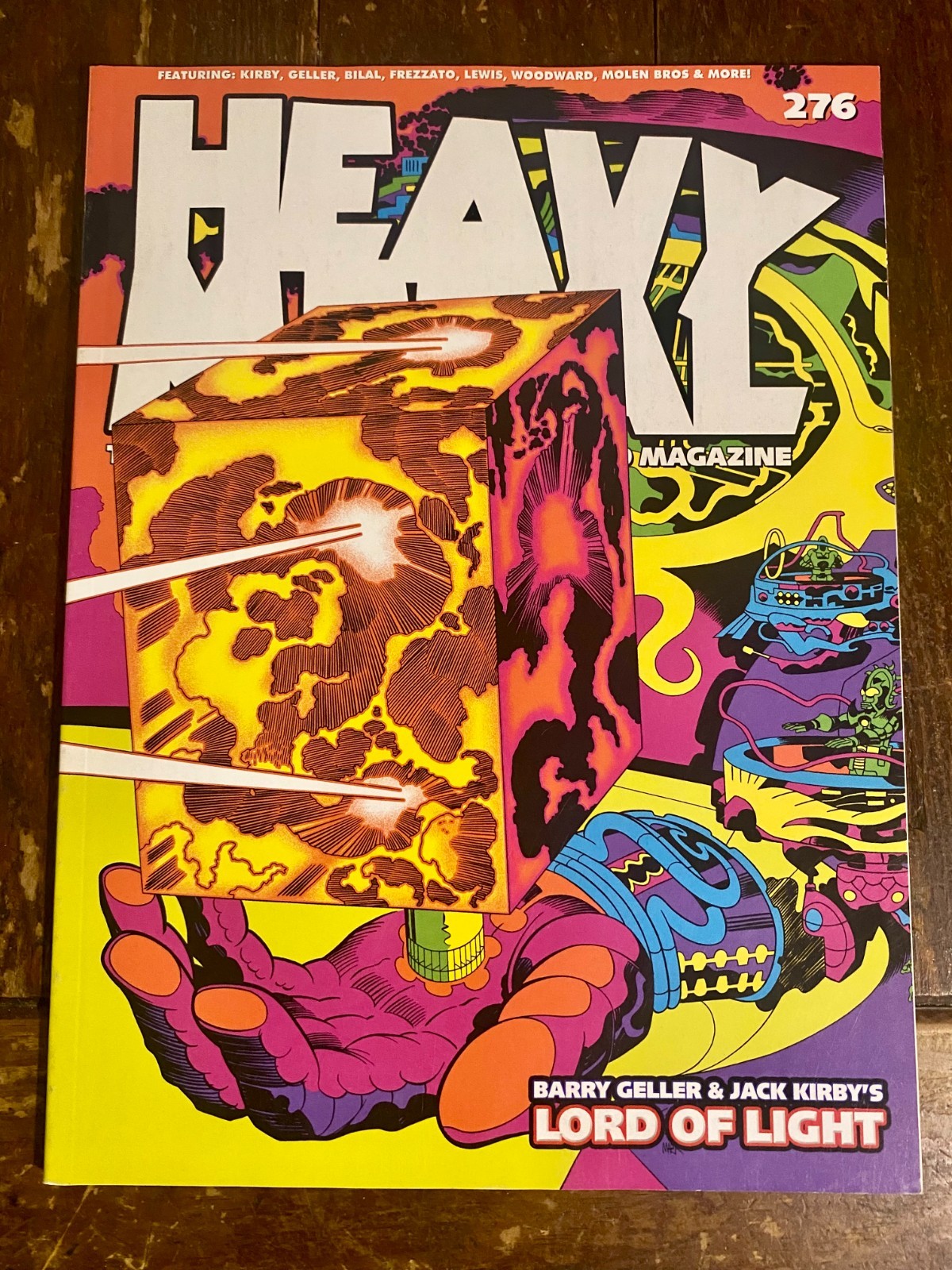 HEAVY METAL MAGAZINE #276 | JACK KIRBY WRAPAROUND VARIANT | LORD OF LIGHT | WOW