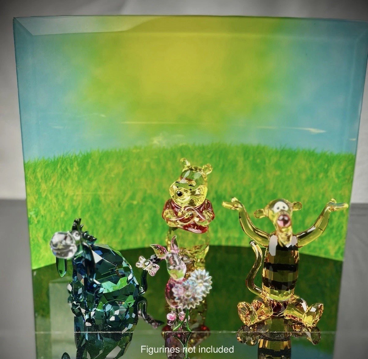 Swarovski Winnie The Pooh Crystal Display Read Description