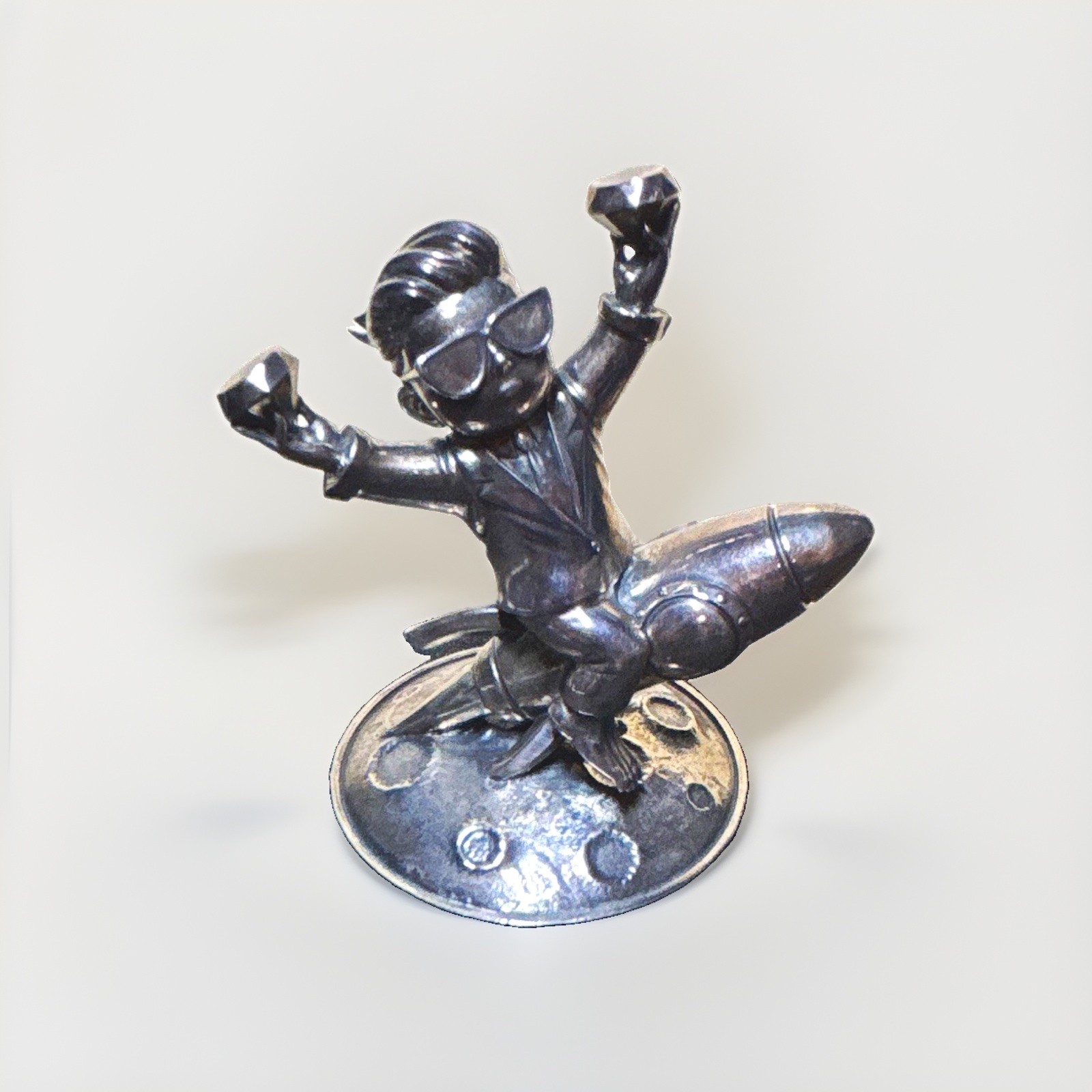 Wall Street Bets WSB Kid by Witty Wit 8 Troy OZ Figurine #36 of 250 boxed W/COA