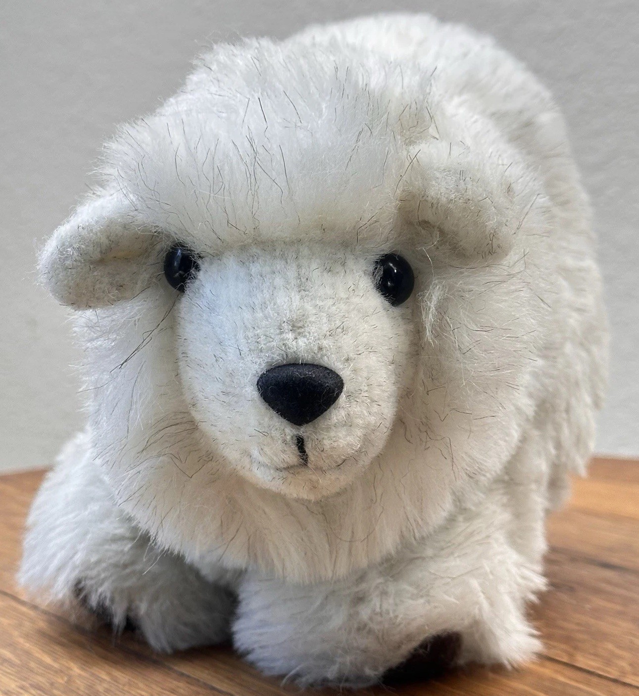 Vintage 1997 Artist Polar Bear Plush Wetherbee Bears Martha W Whitten Handmade