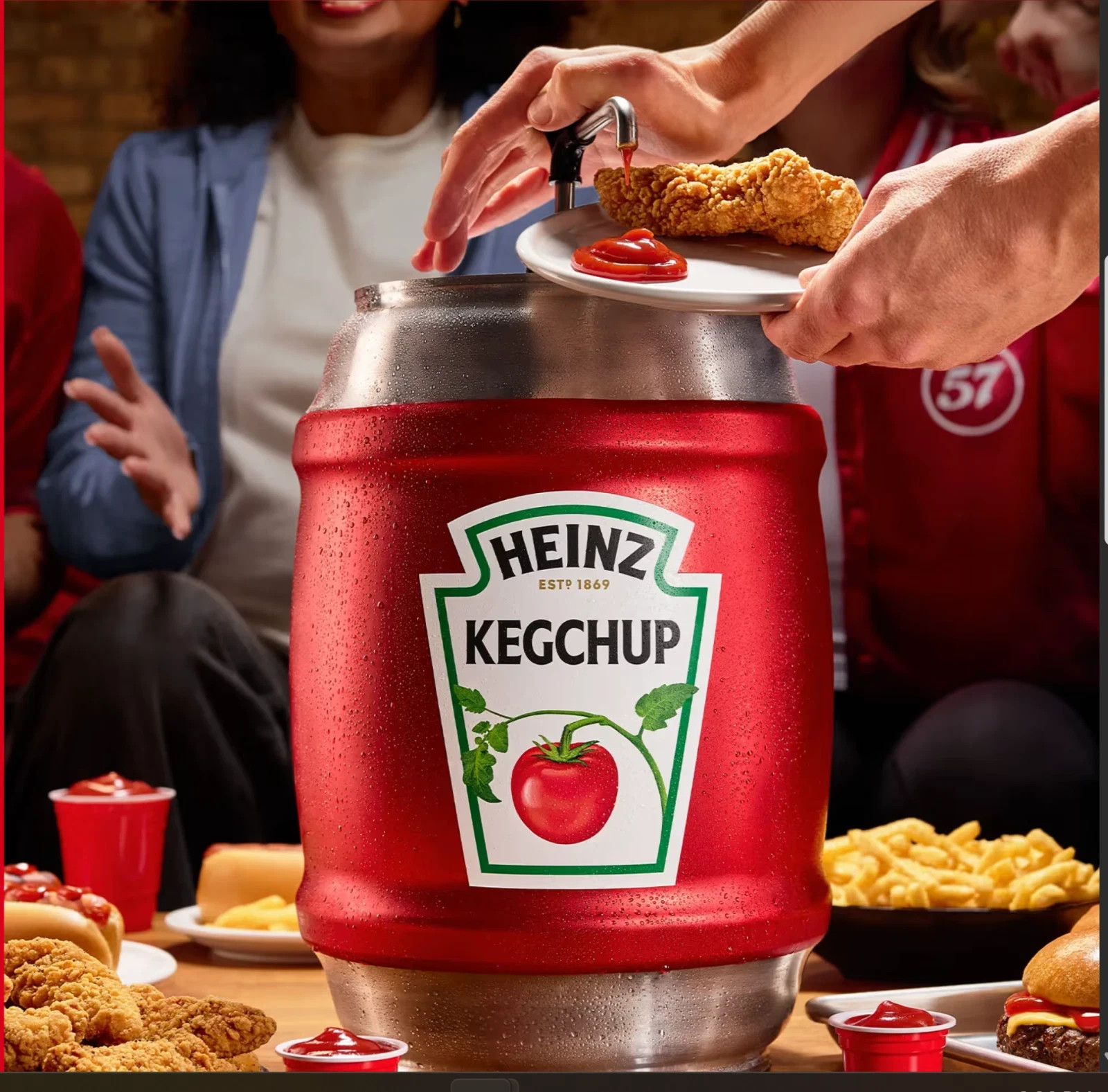 Exclusive HEINZ KegChup Ketchup Keg (Limited to 157 made) IN HAND 🍅