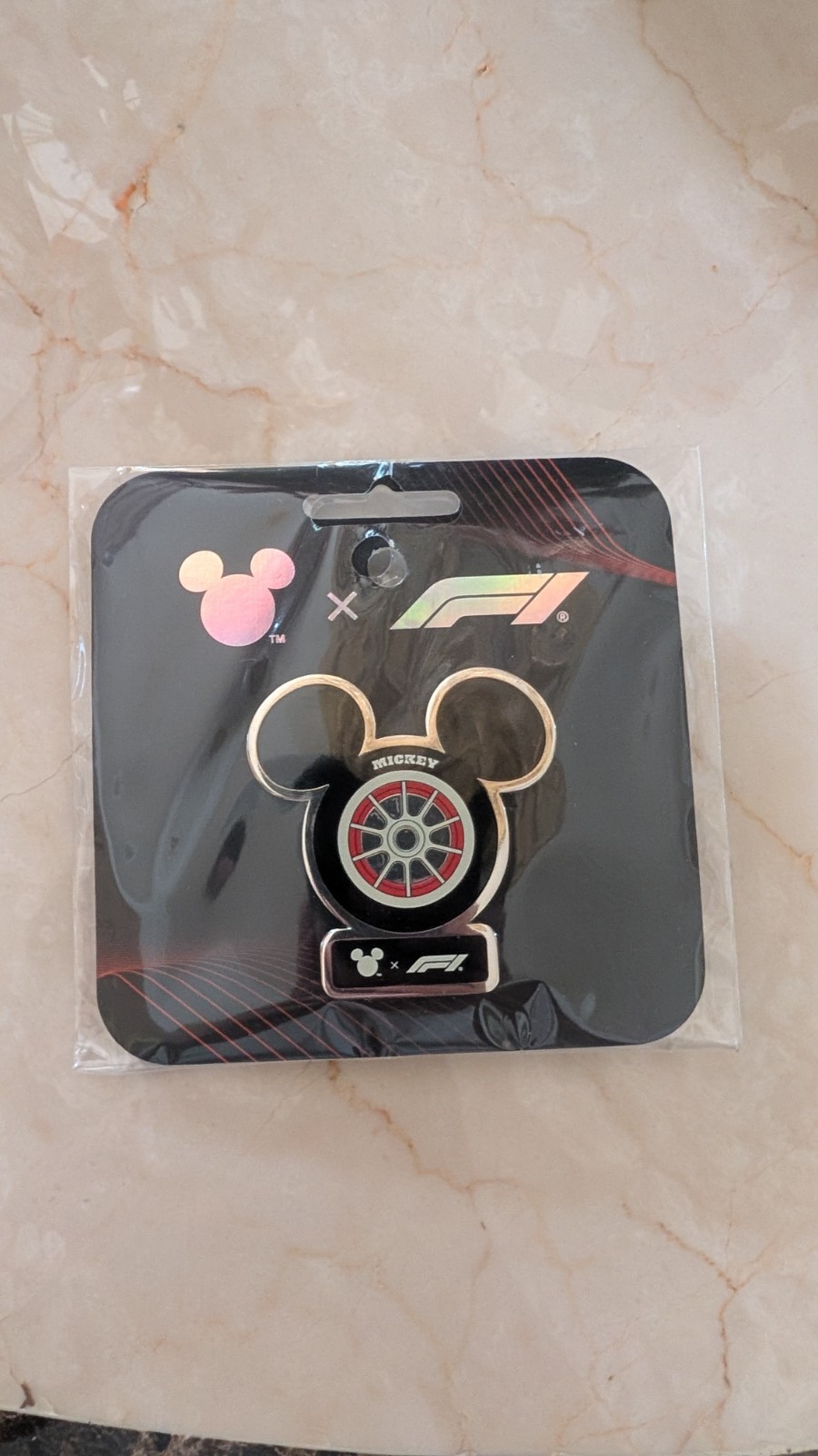 *NEW 2026* Disney X F1 Formula 1 Grand Prix Exclusive Mickey Wheel Pin