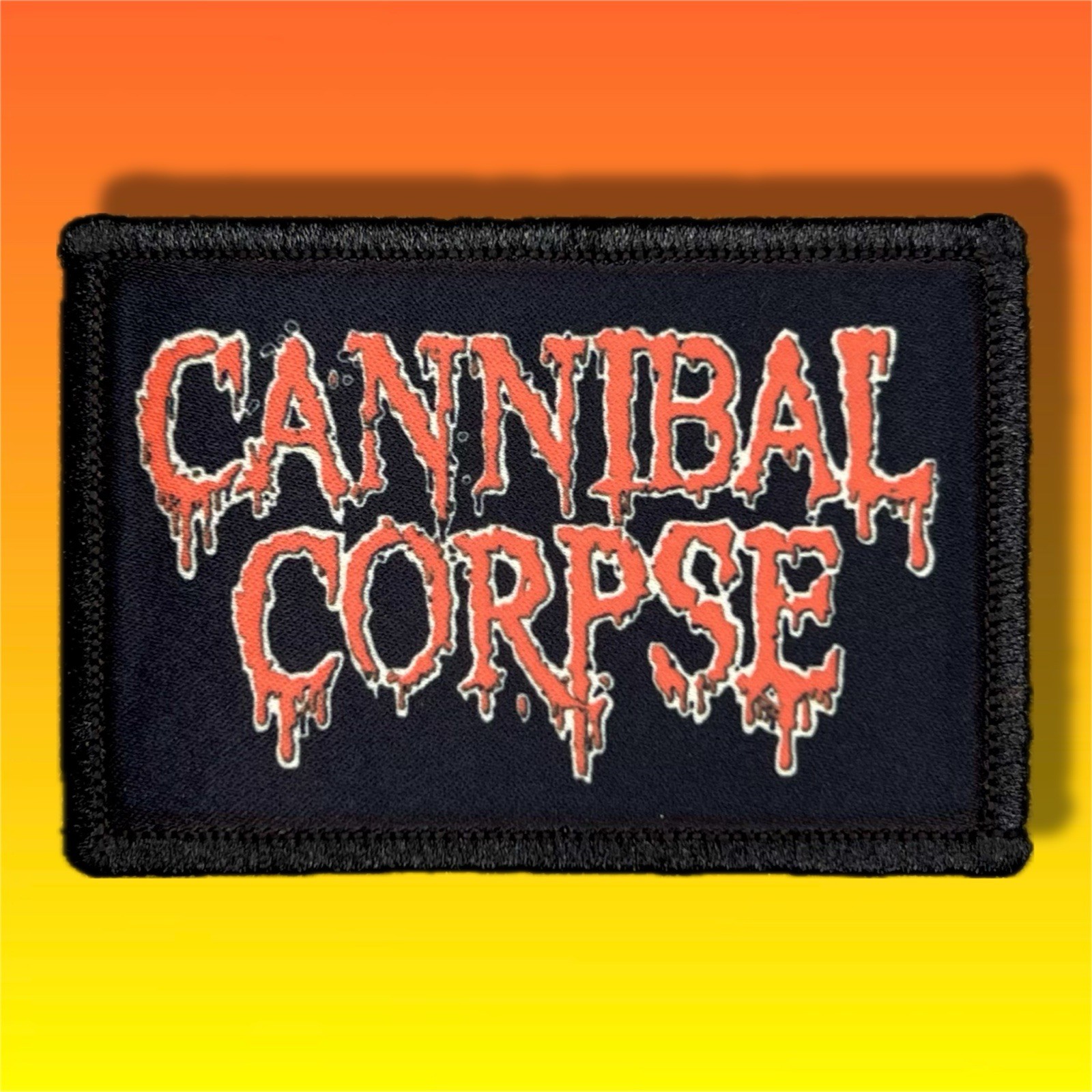 Cannibal Corpse Morale Patch / Military ARMY Tactical Band Hook & Loop 770