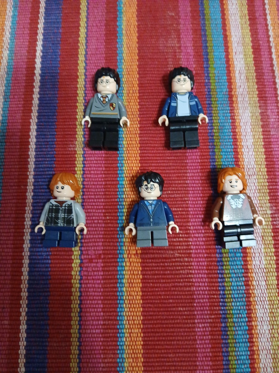 Harry Potter Lego Minifigure Lot Of 5 Genuine Lego Figures Great Condition Used