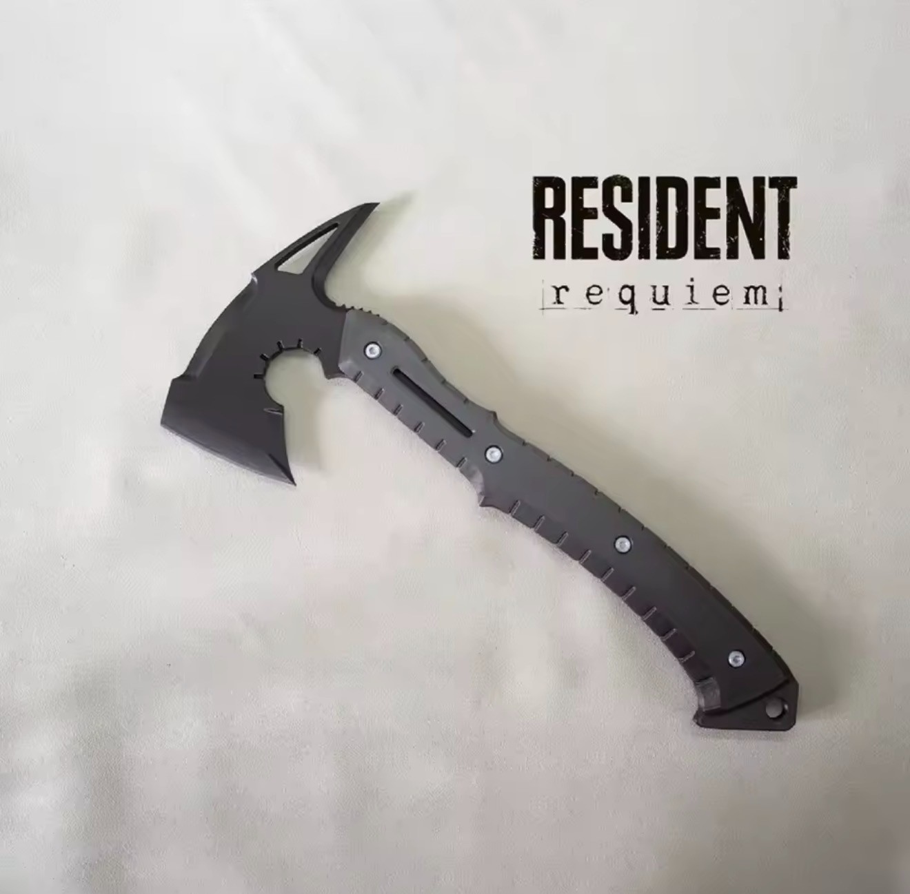 Custom Handmade 3D Printed Blade Resident Evil Leon Axe | Hunting Axe Camping