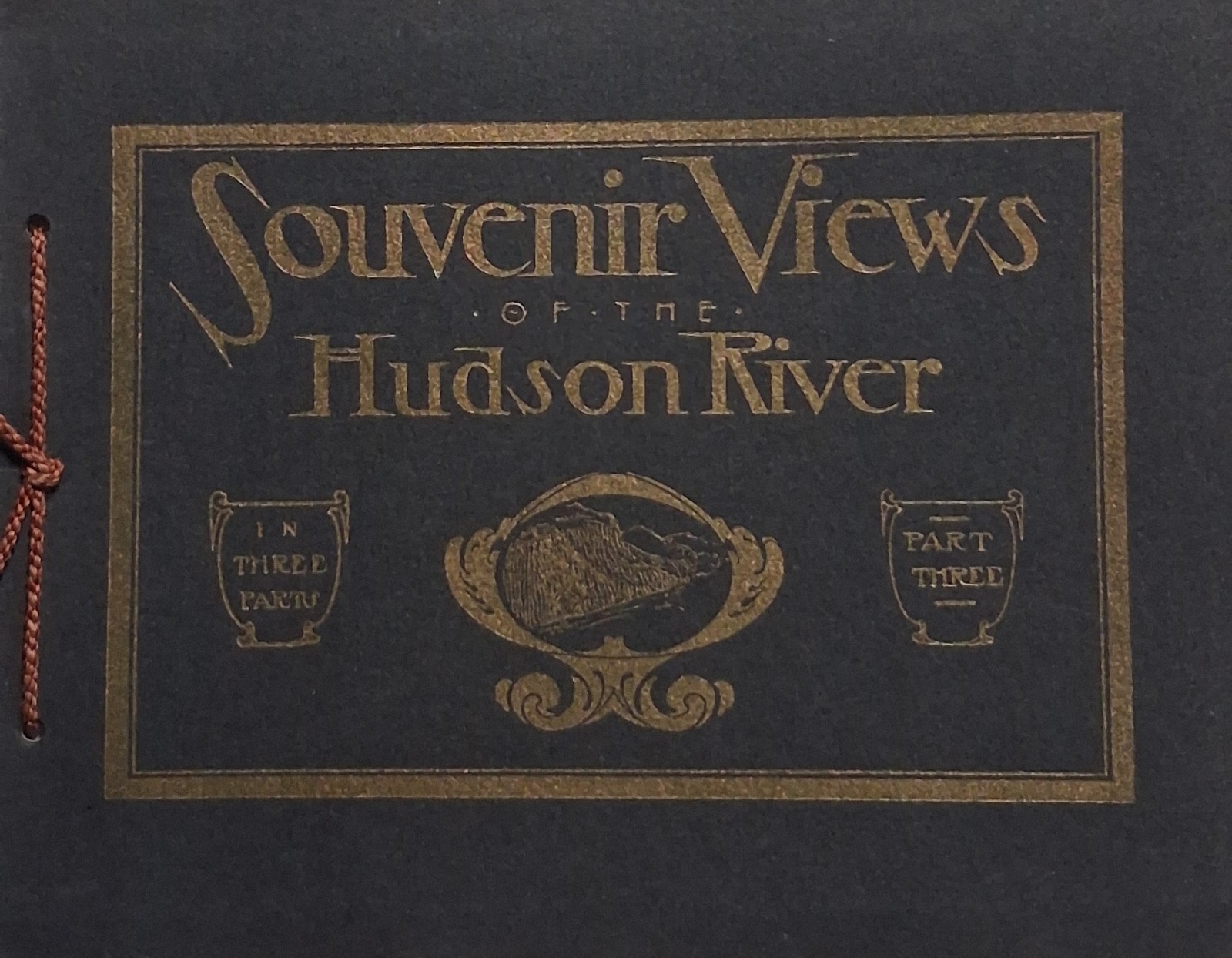 1900s SOUVENIR VIEWS OF THE HUDSON RIVER New York TRAVEL 