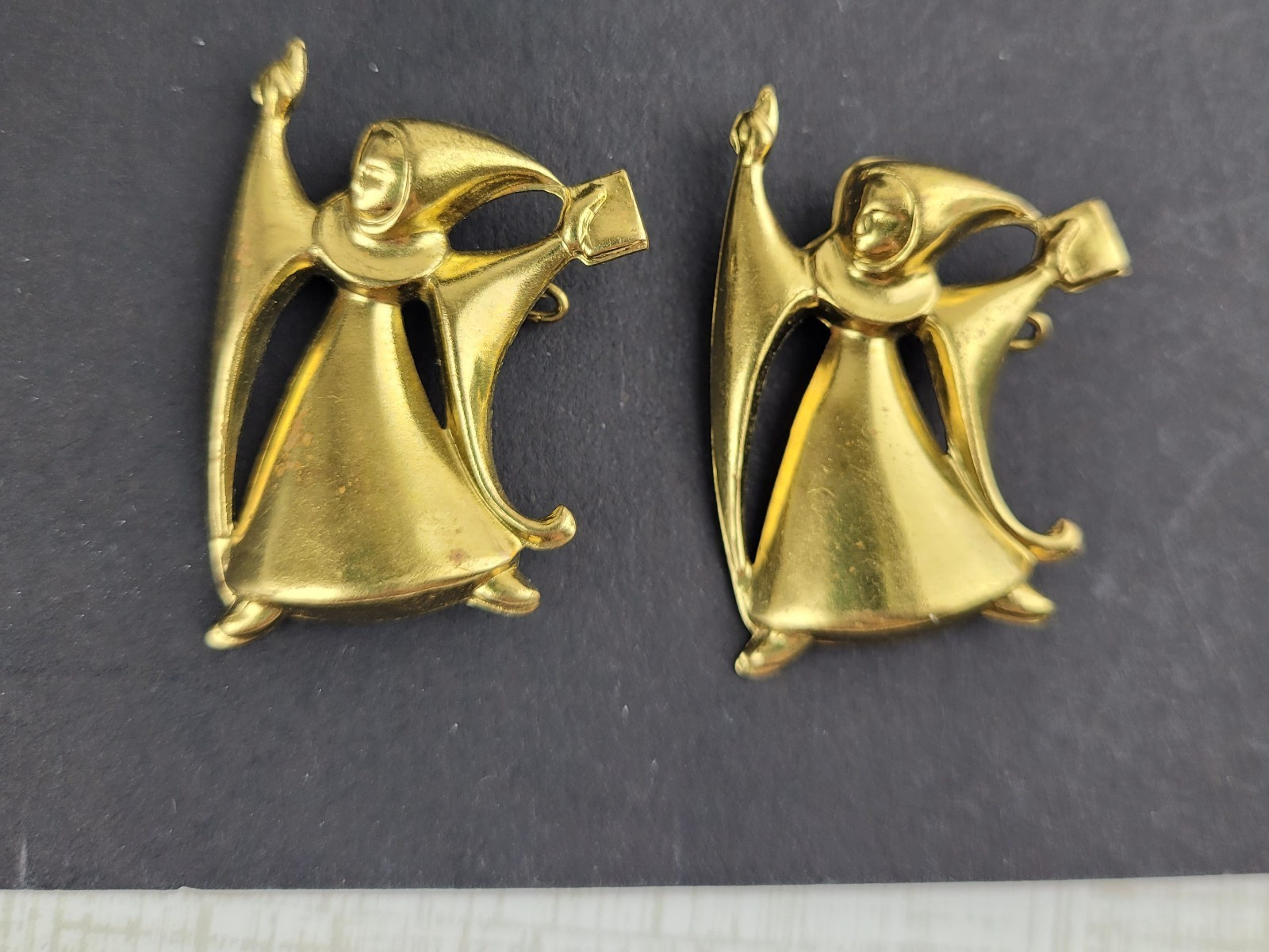 Vintage Munchen Munich Germany Monk Pin Traditional Munchner Kindl Set Of 2