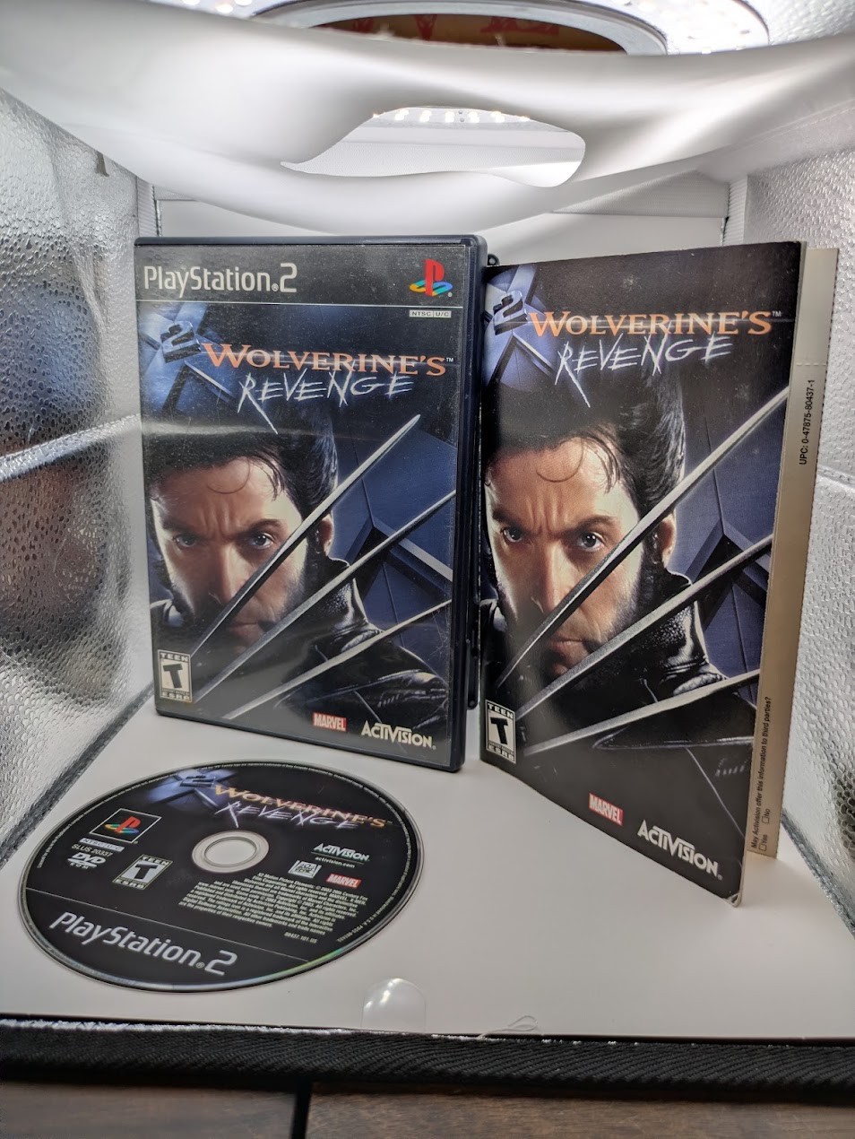 X2: Wolverine\'s Revenge Sony PlayStation 2 PS2 CIB + Manual Tested Working