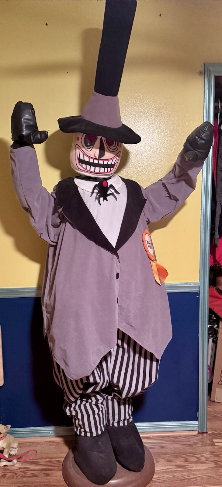 2007 Disney Store Nightmare Before Christmas The Mayor Costume Adult L Large