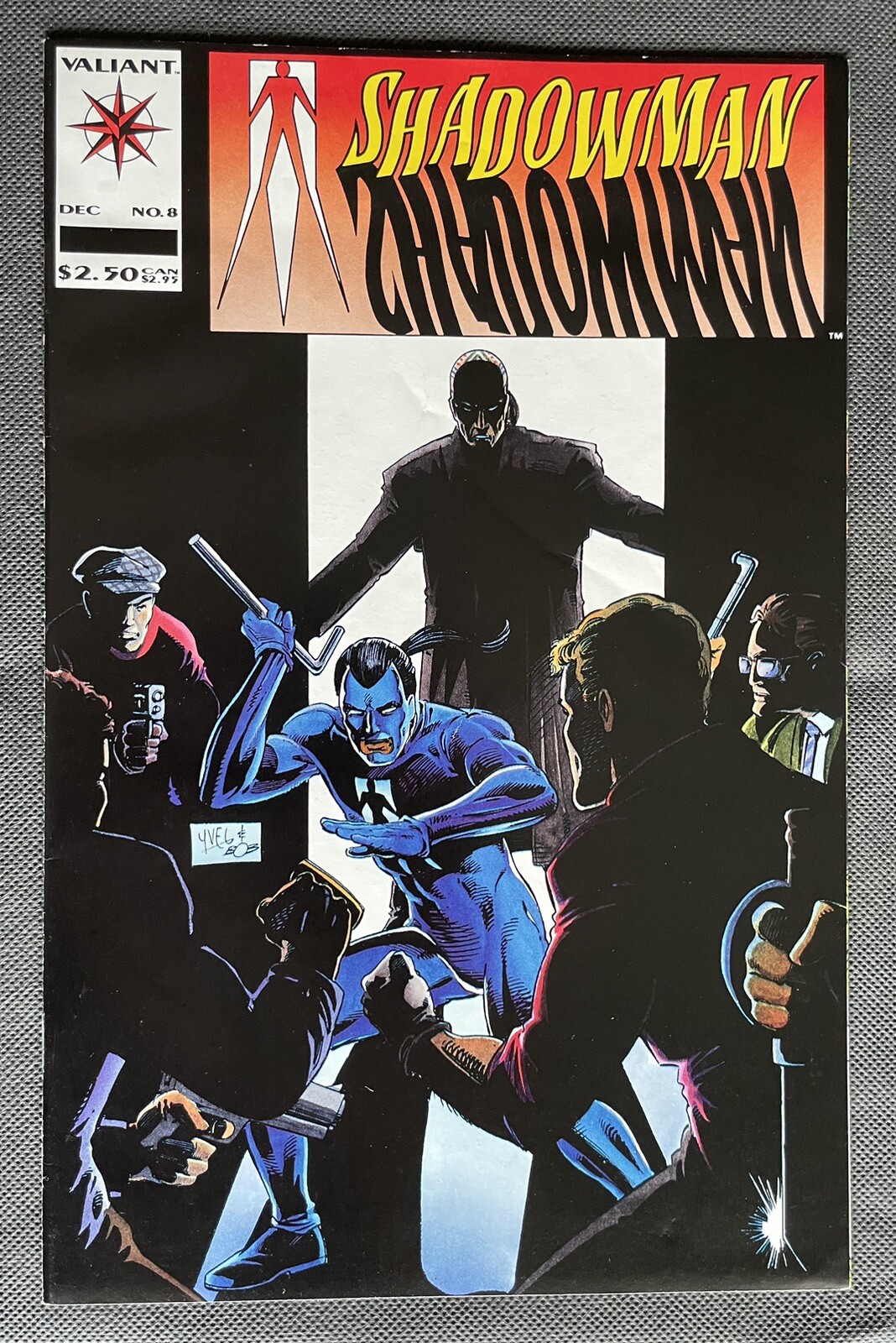 Shadowman #8 Valiant Comics 1992 VF/NM- Key 1st Appearance Master Darque
