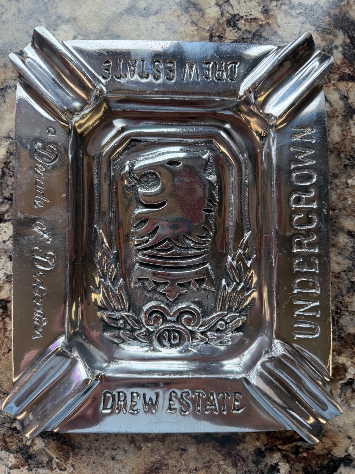 Drew Estate Undercrown Pewter Ashtray NEW