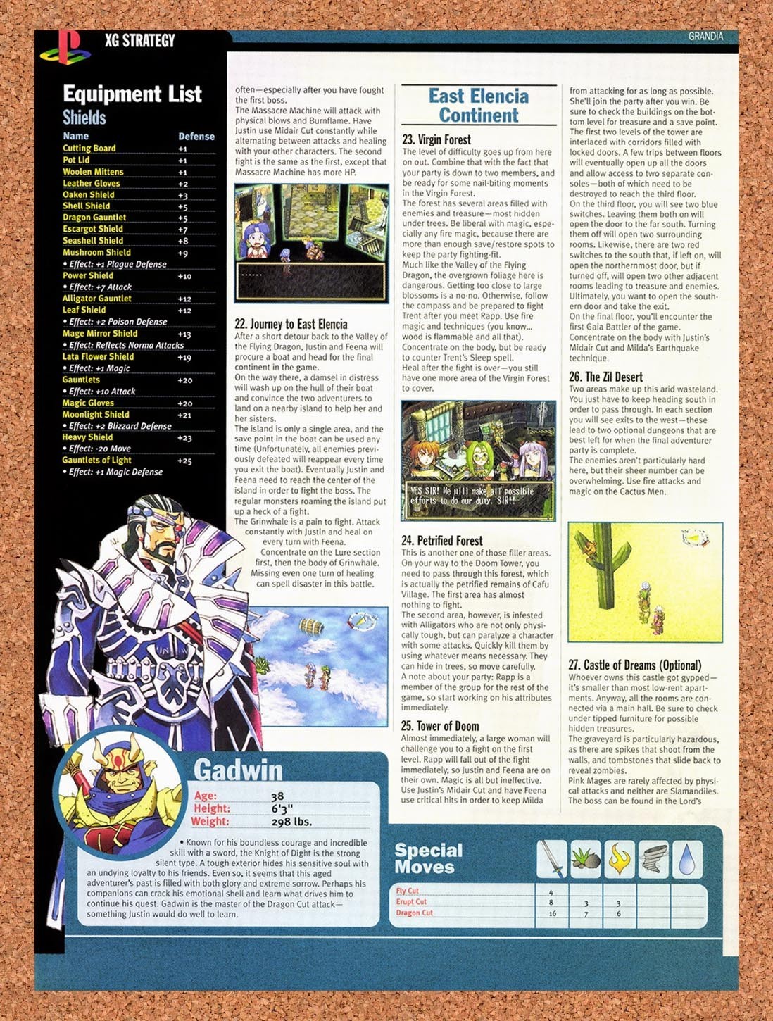 1999 Grandia Gadwin Profile Original Advertisement / Retro Promo vr3